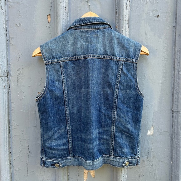 Rag and Bone Burney Denim Vest, Small - Picture 4 of 9